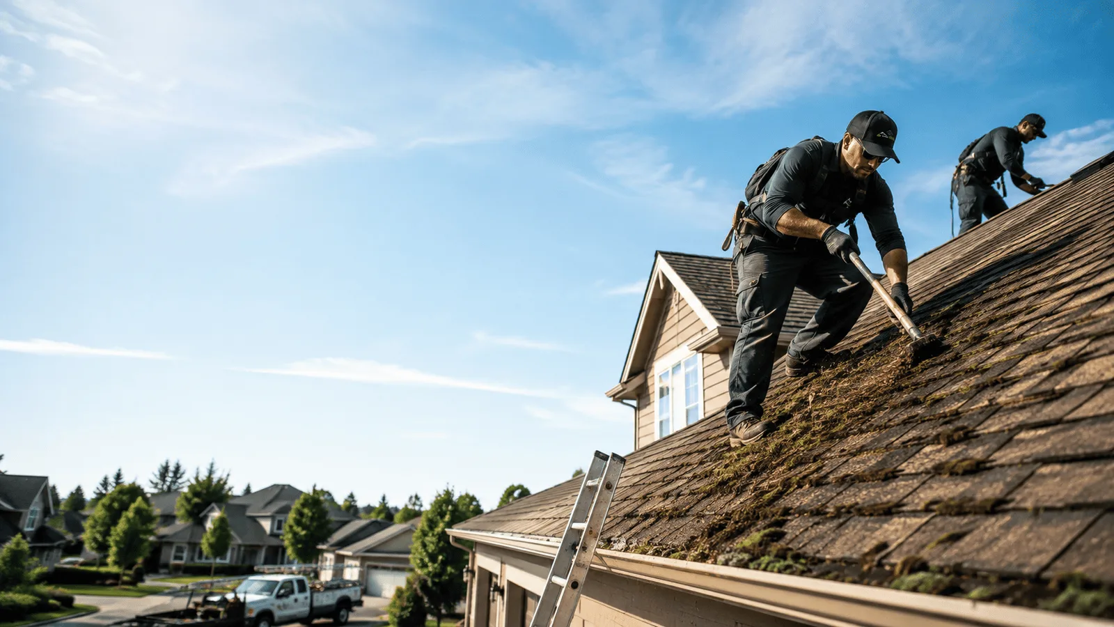 Roof Moss Removal in Whiteclay, NE near me